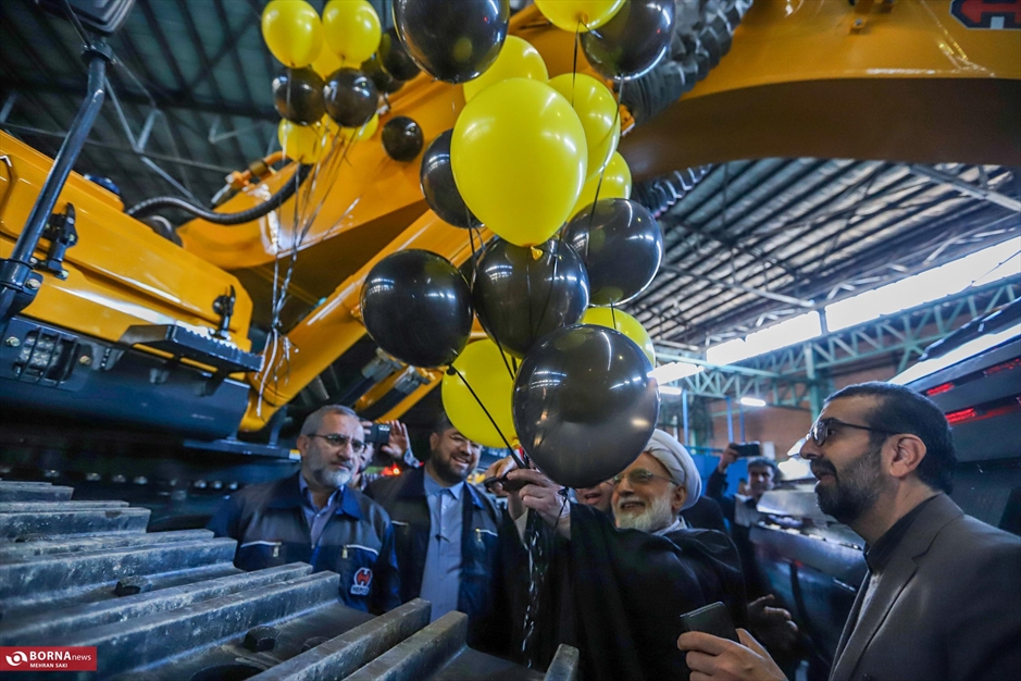 رونمایی از اولین بیل هیدرولیکی ۷۵ تن در هپکو