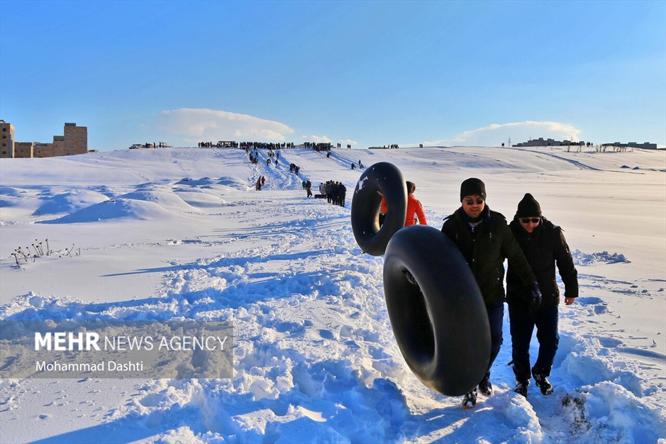 تیوپ سواری در اردبیل