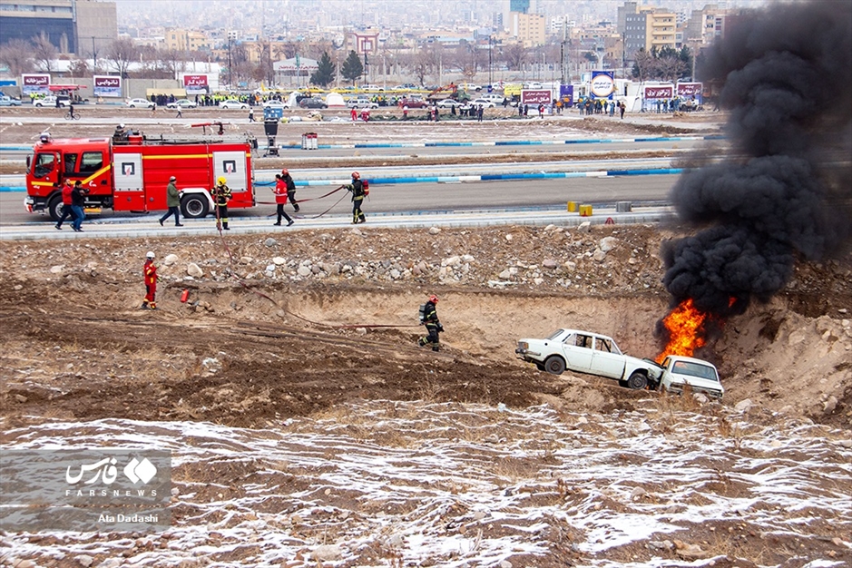 بزرگترین مانور امداد و نجات در تبریز