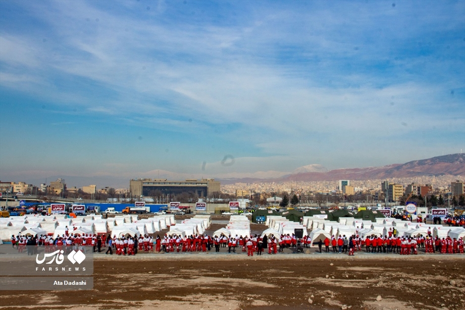 بزرگترین مانور امداد و نجات در تبریز