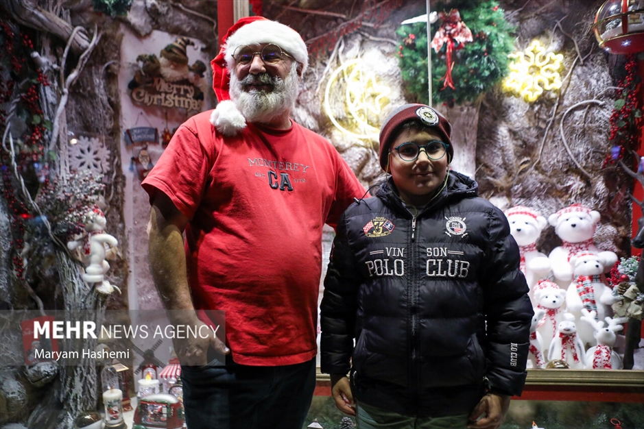 سال نو میلادی در تهران