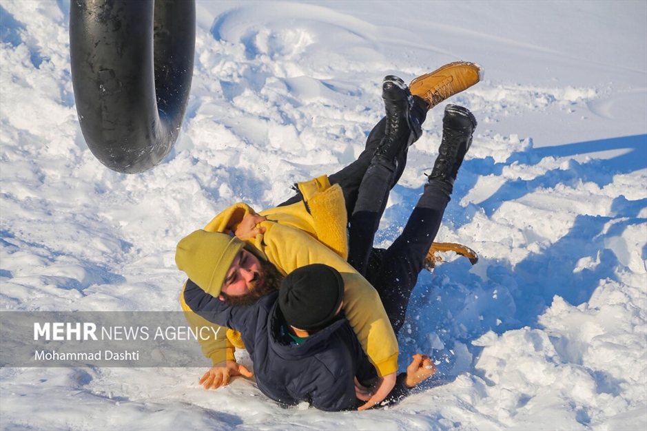 تیوپ سواری در اردبیل