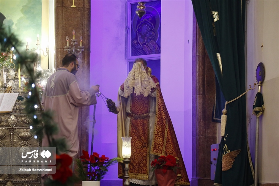 آغاز سال ۲۰۲۴ در کلیسای حضرت مریم سلام‌الله علیها