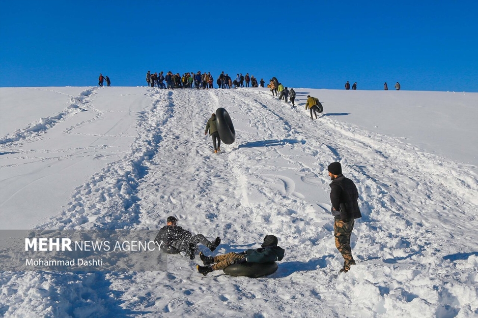 تیوپ سواری در اردبیل