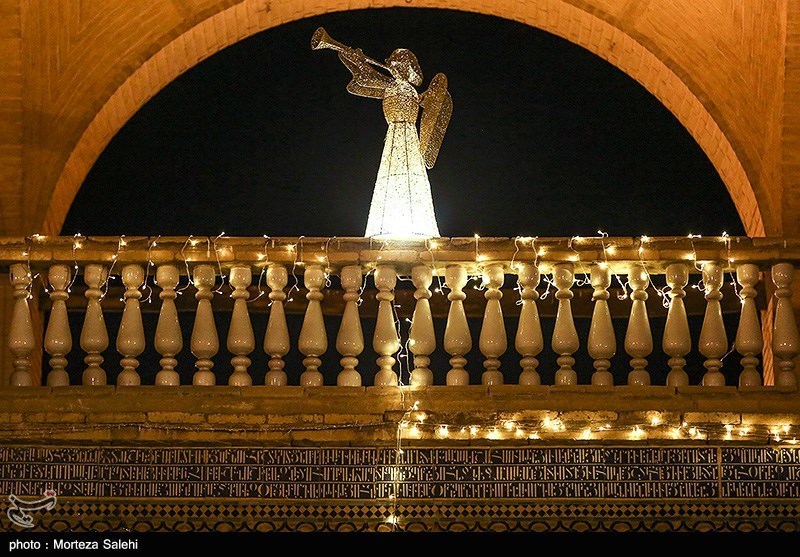 حال و هوای کلیسای وانک در آستانه سال نو میلادی