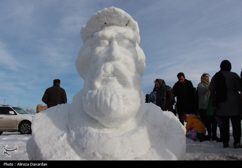 جشنواره آدم برفی - اردبیل