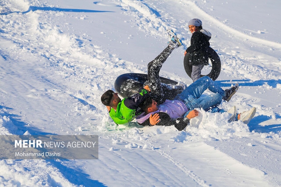 تیوپ سواری در اردبیل