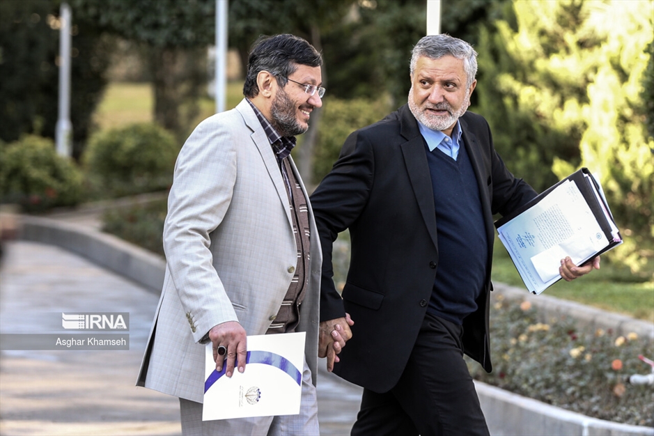 اعضای هیأت دولت در جمع خبرنگاران- ۶ دی ۱۴۰۲