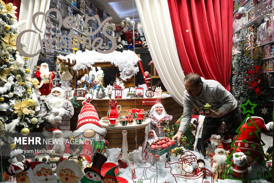 سال نو میلادی در تهران