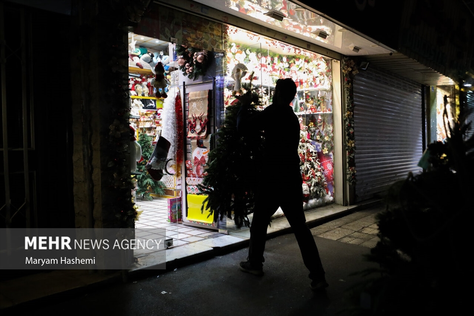 سال نو میلادی در تهران