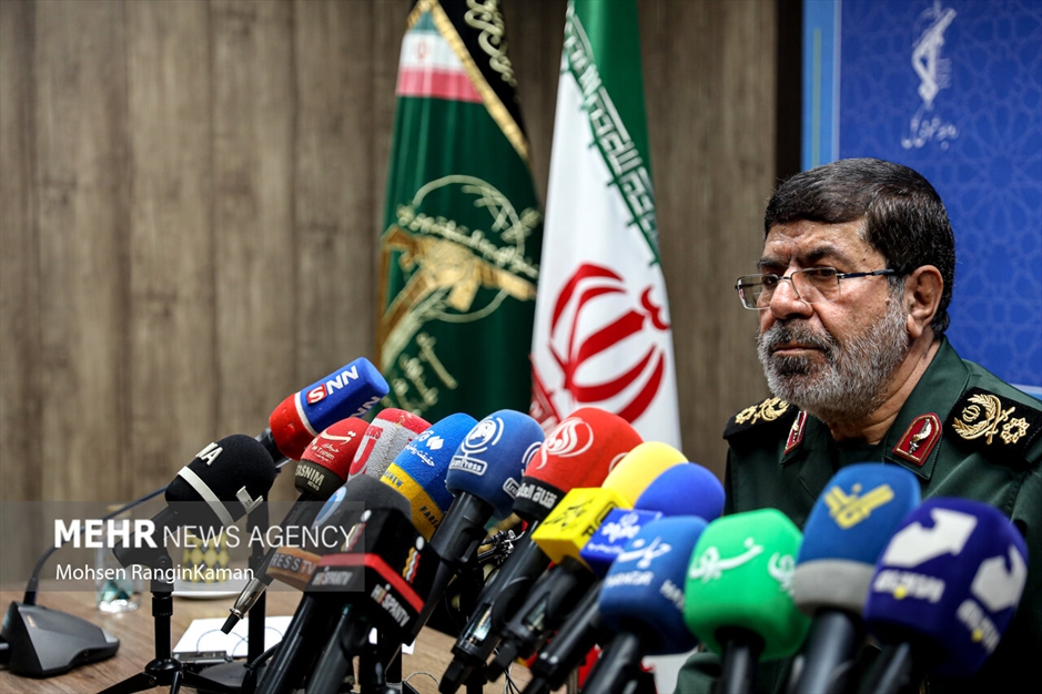 نشست خبری سخنگوی سپاه پاسداران