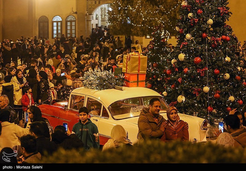 حال و هوای کلیسای وانک در آستانه سال نو میلادی