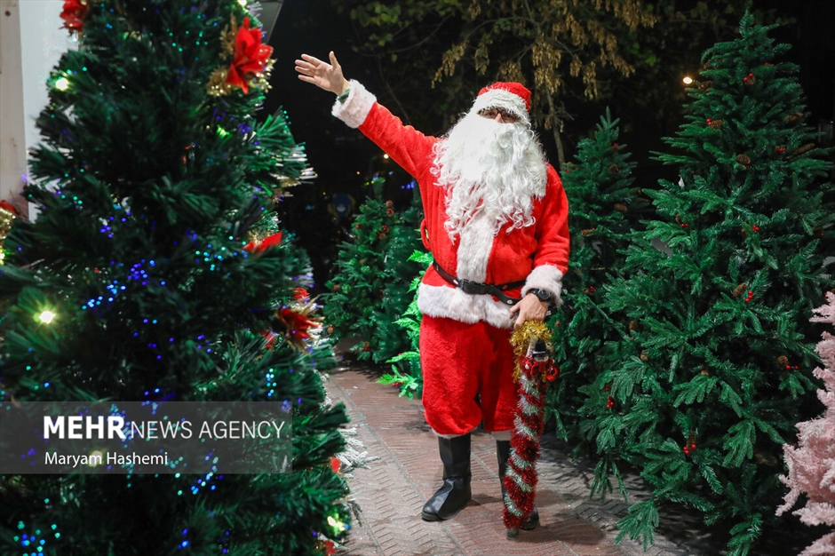 سال نو میلادی در تهران