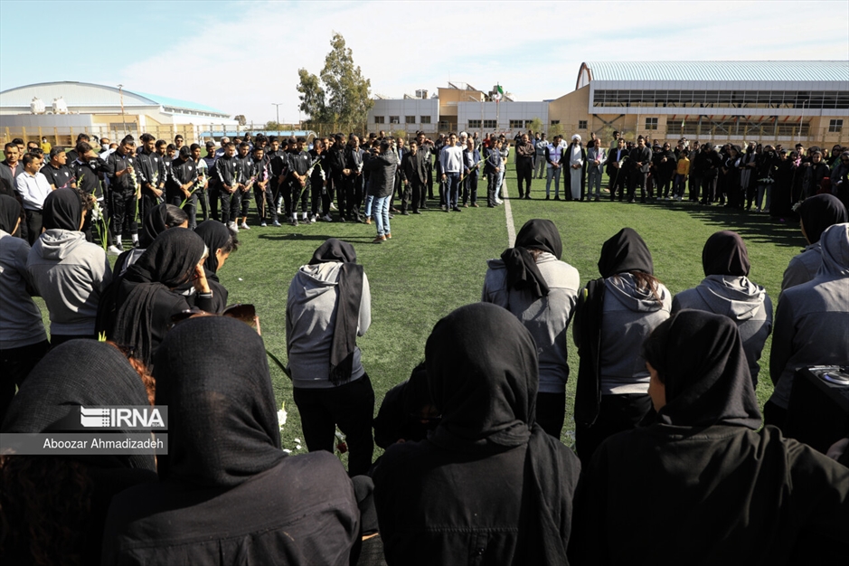 تشییع پیکر «ملیکا محمدی»