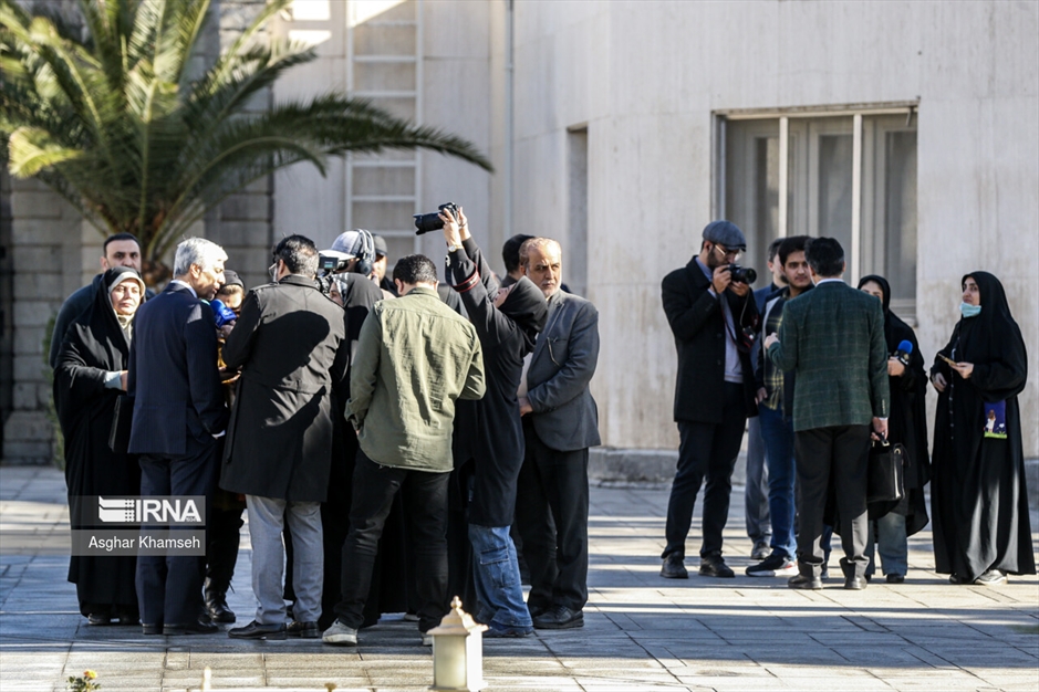 اعضای هیأت دولت در جمع خبرنگاران- ۶ دی ۱۴۰۲