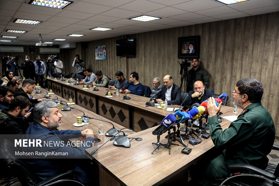نشست خبری سخنگوی سپاه پاسداران