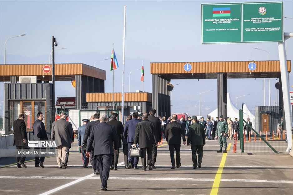بهره برداری از پل مرزی جدید آستارا - آذربایجان