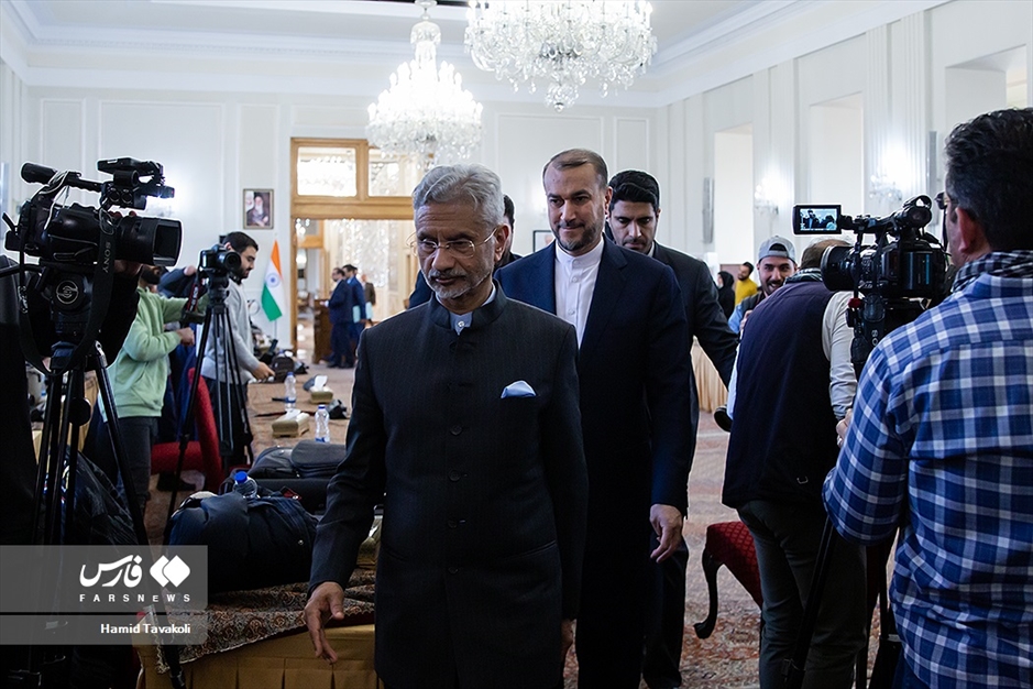 دیدار وزیر امور خارجه هند با امیرعبداللهیان