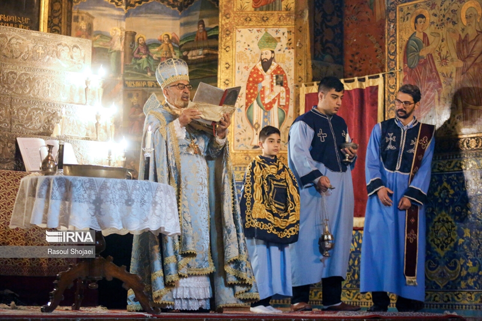 عشای ربانی در کلیسای «بیت اللحم»