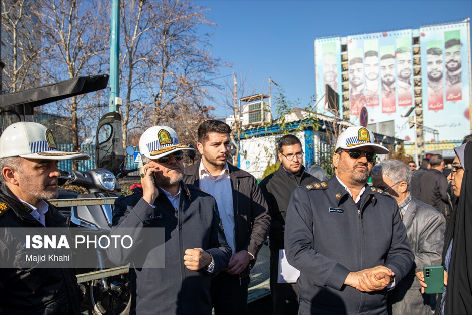 طرح برخورد پلیس راهور با موتور سواران متخلف