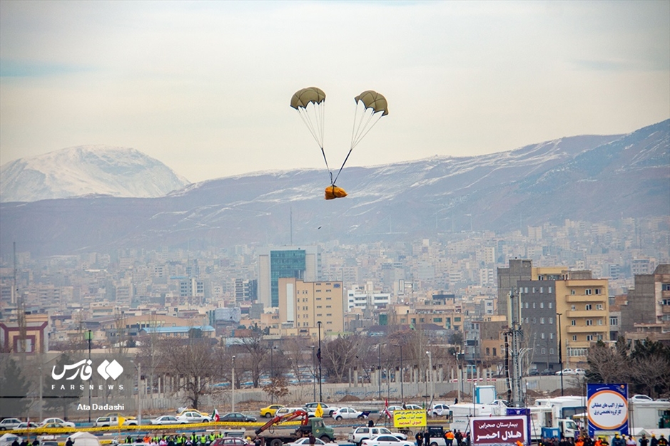 بزرگترین مانور امداد و نجات در تبریز
