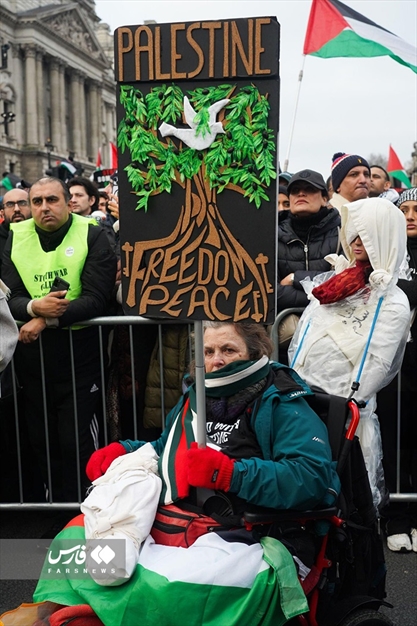 راهپیمایی لندنی‌ها برای «غزه»