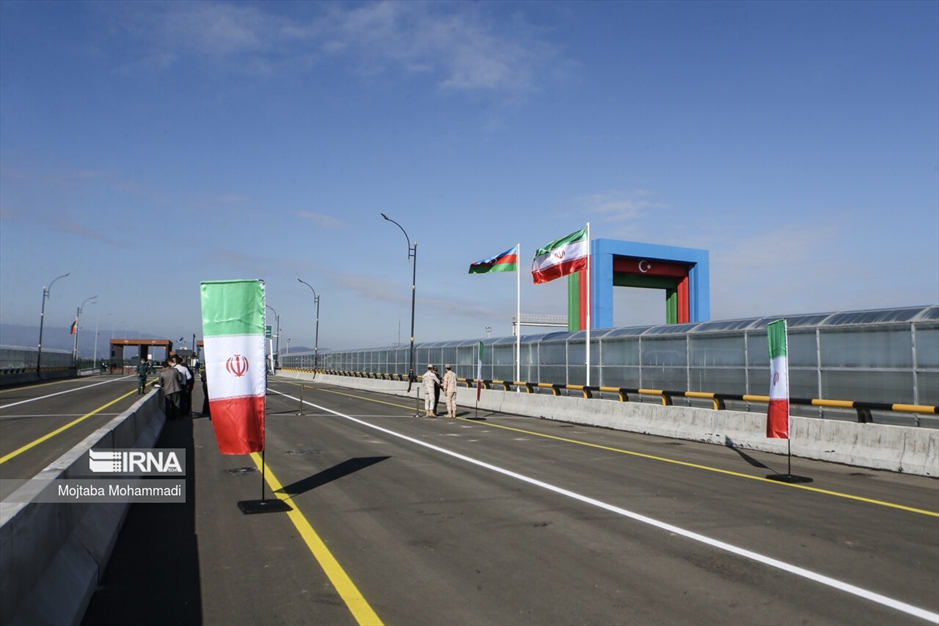 بهره برداری از پل مرزی جدید آستارا - آذربایجان