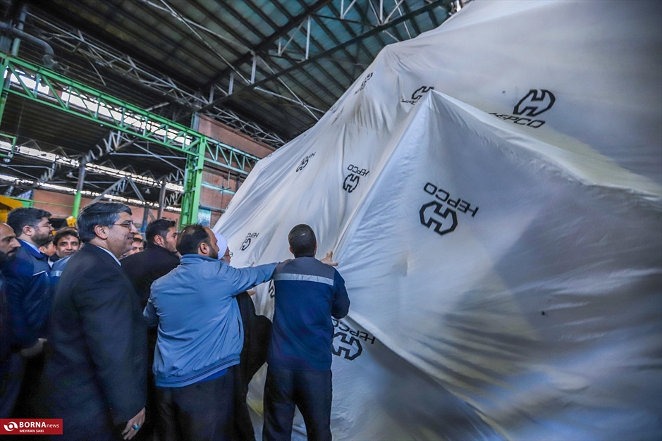 رونمایی از اولین بیل هیدرولیکی ۷۵ تن در هپکو