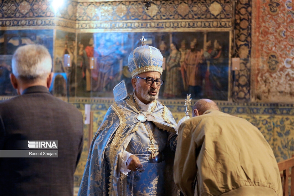 عشای ربانی در کلیسای «بیت اللحم»