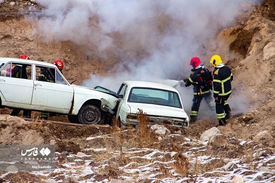 بزرگترین مانور امداد و نجات در تبریز