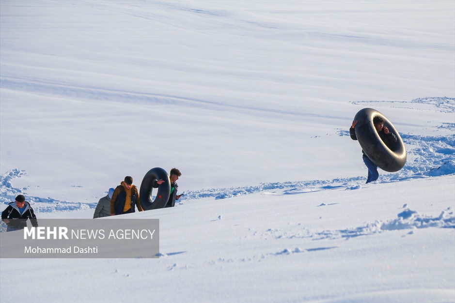 تیوپ سواری در اردبیل