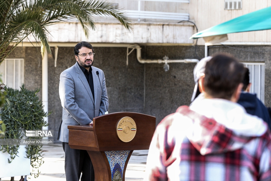 اعضای هیأت دولت در جمع خبرنگاران- ۶ دی ۱۴۰۲