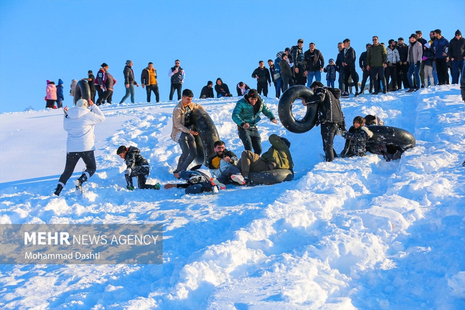 تیوپ سواری در اردبیل