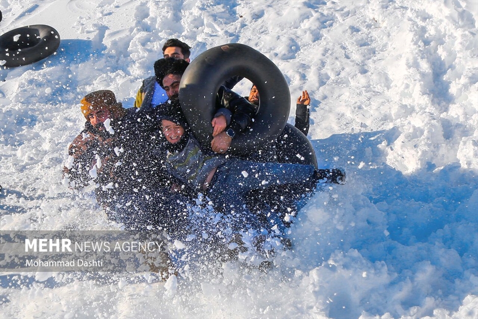 تیوپ سواری در اردبیل