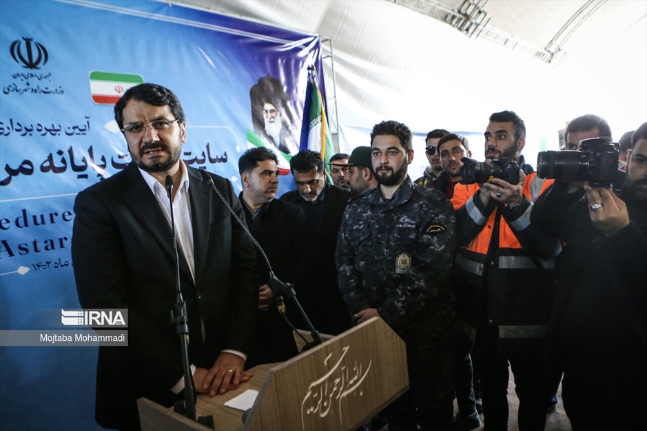 بهره برداری از پل مرزی جدید آستارا - آذربایجان