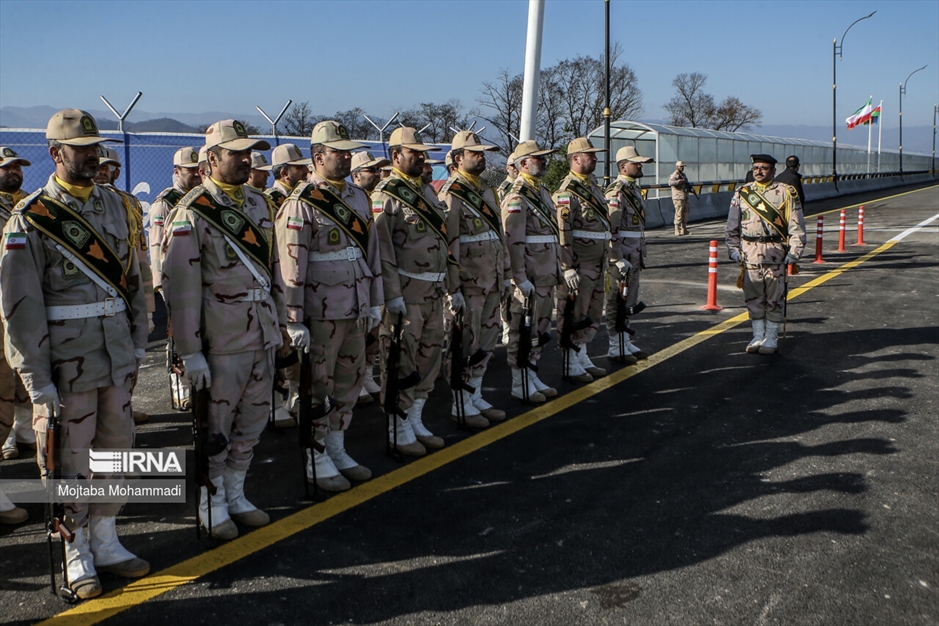 بهره برداری از پل مرزی جدید آستارا - آذربایجان