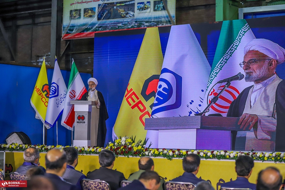 رونمایی از اولین بیل هیدرولیکی ۷۵ تن در هپکو