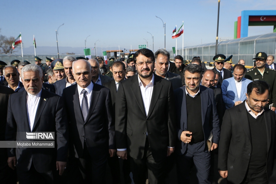 بهره برداری از پل مرزی جدید آستارا - آذربایجان