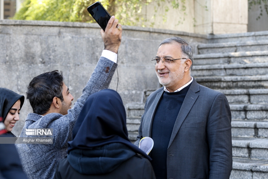 اعضای هیأت دولت در جمع خبرنگاران- ۶ دی ۱۴۰۲