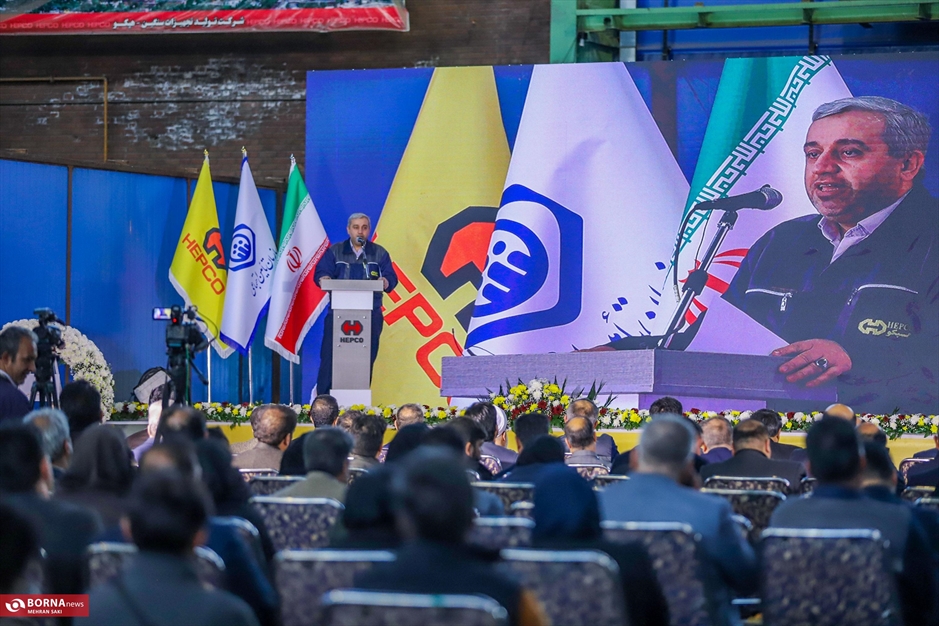 رونمایی از اولین بیل هیدرولیکی ۷۵ تن در هپکو