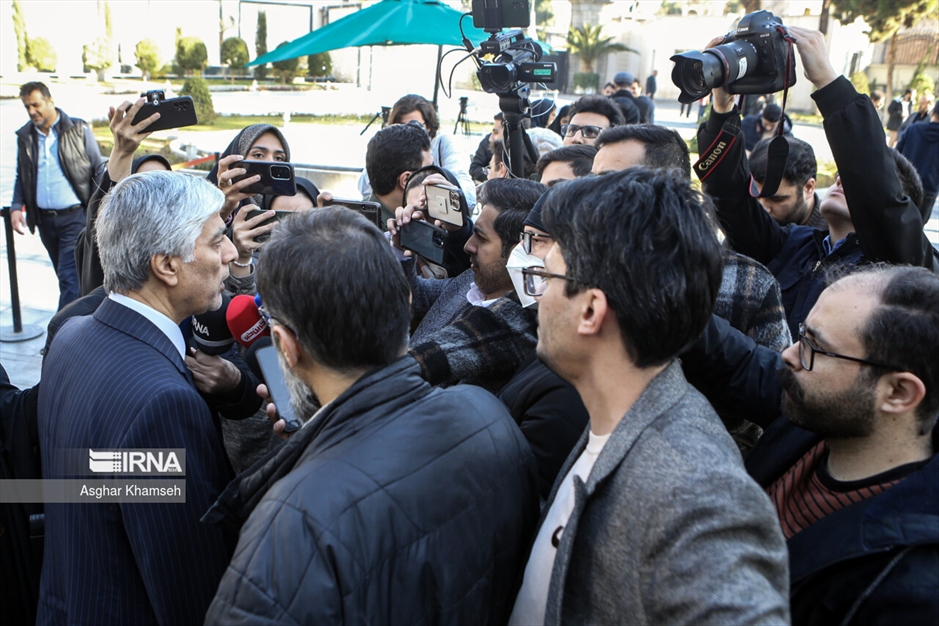 اعضای هیأت دولت در جمع خبرنگاران- ۶ دی ۱۴۰۲