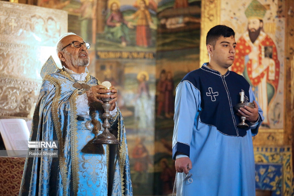 عشای ربانی در کلیسای «بیت اللحم»