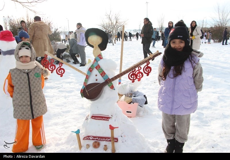 جشنواره آدم برفی - اردبیل