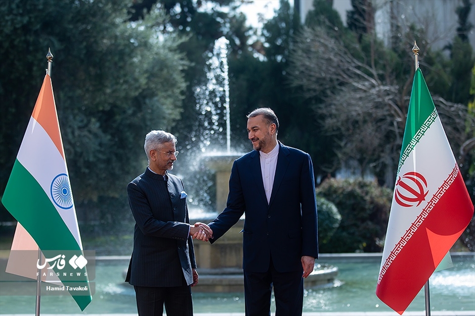 دیدار وزیر امور خارجه هند با امیرعبداللهیان