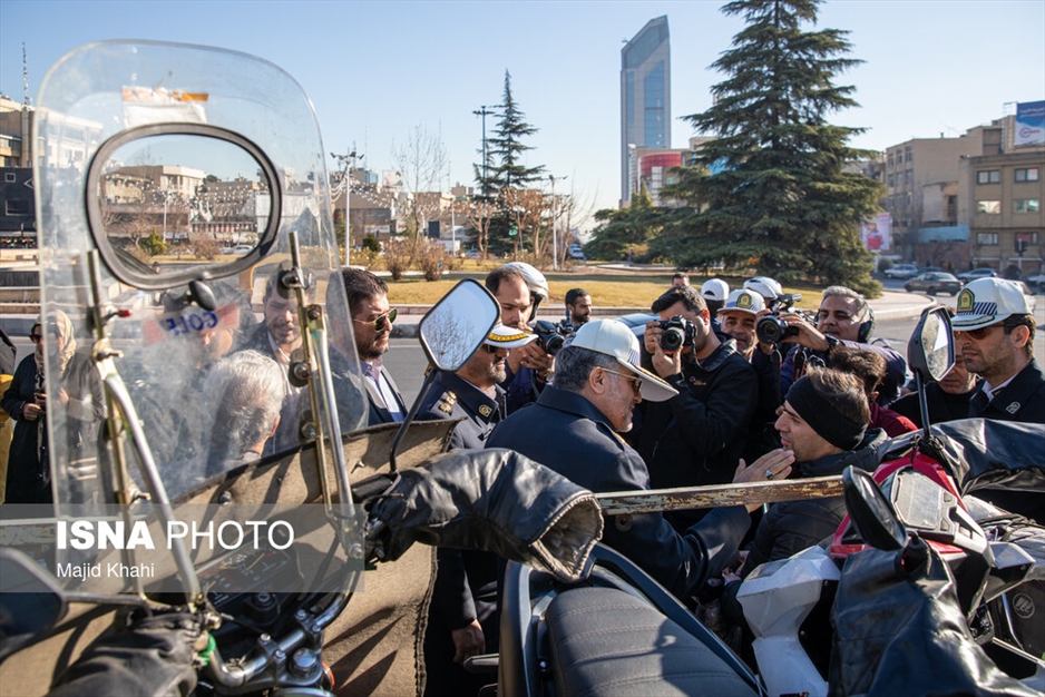 طرح برخورد پلیس راهور با موتور سواران متخلف