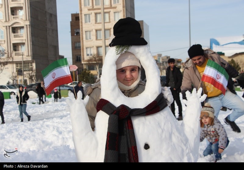 جشنواره آدم برفی - اردبیل