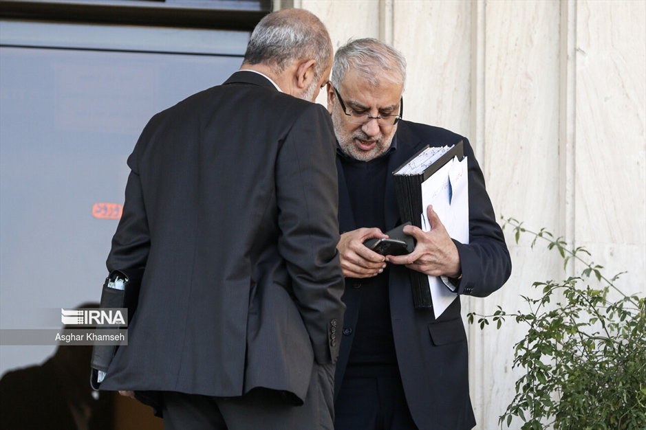 اعضای هیأت دولت در جمع خبرنگاران- ۶ دی ۱۴۰۲