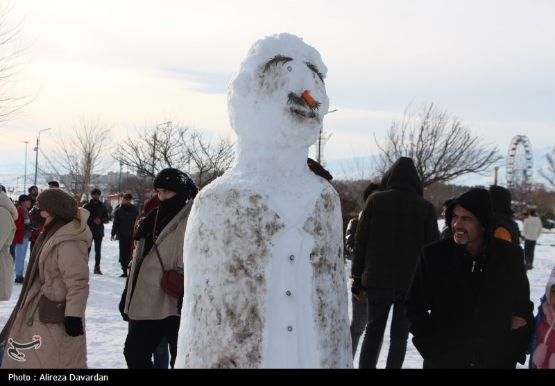 جشنواره آدم برفی - اردبیل
