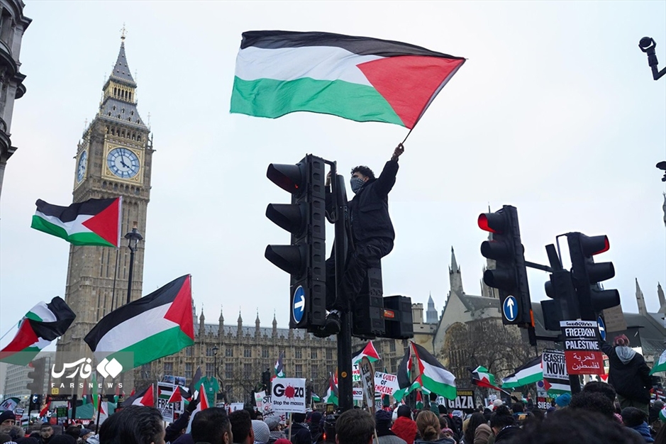 راهپیمایی لندنی‌ها برای «غزه»