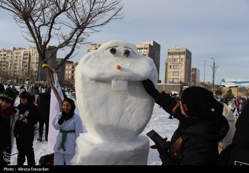جشنواره آدم برفی - اردبیل